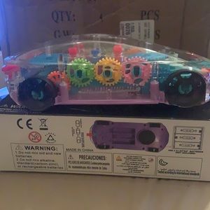 Education toy battery run